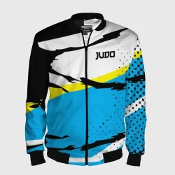 Мужской бомбер 3D Judo дзюдо