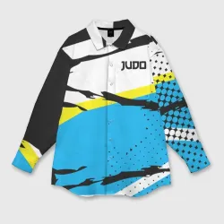 Женская рубашка oversize 3D Judo дзюдо