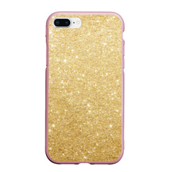 Чехол для iPhone 7Plus/8 Plus матовый Золотой песок