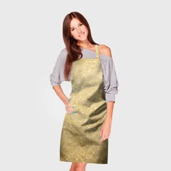 Фартук 3D Золотой песок - фото 2