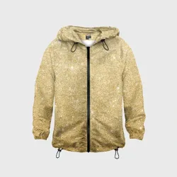 Детская ветровка 3D Золотой песок