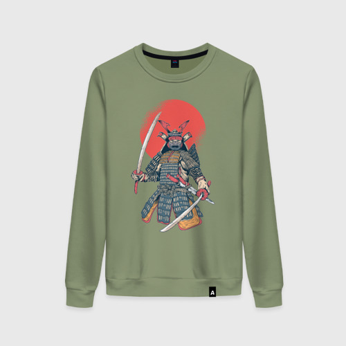 Женский свитшот хлопок Samurai, цвет авокадо