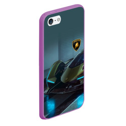 Чехол для iPhone 5/5S матовый Lamborghini - фото 2