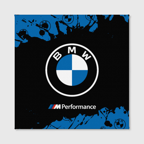 Холст квадратный BMW БМВ, цвет 3D печать - фото 2