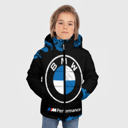 Зимняя куртка для мальчиков 3D BMW БМВ - фото 2