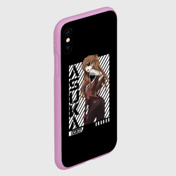 Чехол для iPhone XS Max матовый Asuka. Evangelion - фото 2
