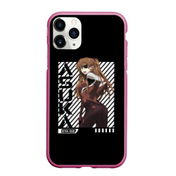 Чехол для iPhone 11 Pro Max матовый Asuka. Evangelion