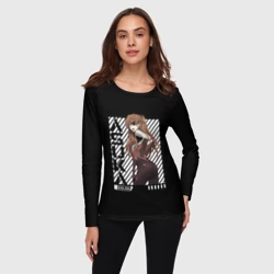 Женский лонгслив 3D Asuka. Evangelion - фото 2