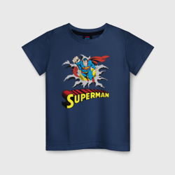 Детская футболка хлопок Superman