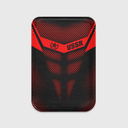 Картхолдер Magsafe магнитный СССР броня-доспех кибернетический