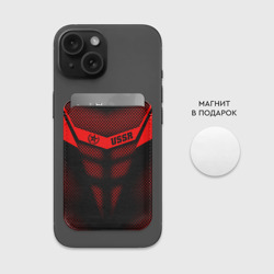Картхолдер Magsafe магнитный СССР броня-доспех кибернетический - фото 2