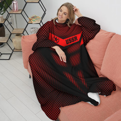 Плед с рукавами СССР броня-доспех кибернетический - фото 2