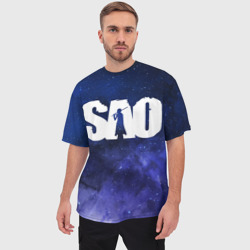 Мужская футболка oversize 3D SAO - фото 2