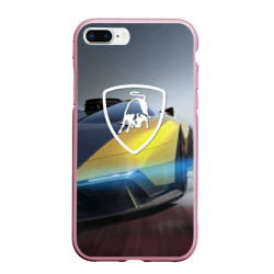 Чехол для iPhone 7Plus/8 Plus матовый Lamborghini - Italy