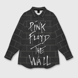 Мужская рубашка oversize 3D Pink Floyd