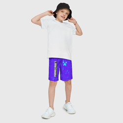Детские спортивные шорты 3D MINECRAFT / МАЙНКРАФТ - фото 2