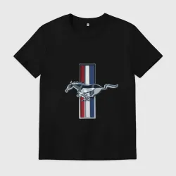 Мужская футболка хлопок Ford Mustang