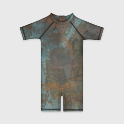 Rusty Metal – Детский купальный костюм 3D с принтом купить
