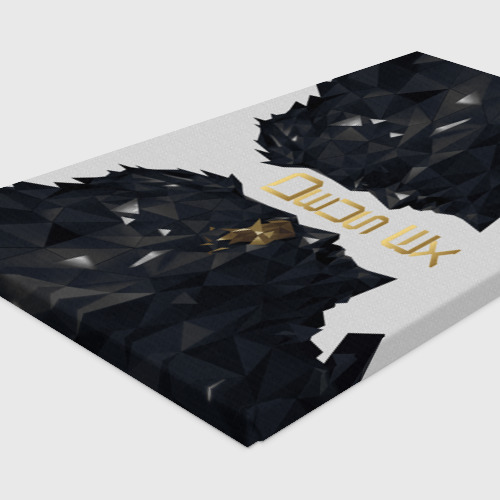 Холст прямоугольный Deus Ex, цвет 3D печать - фото 4