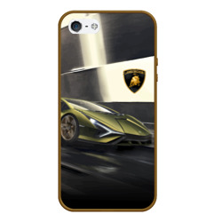 Чехол для iPhone 5/5S матовый Lamborghini