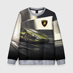 Детский свитшот 3D Lamborghini