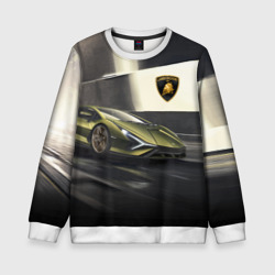 Детский свитшот 3D Lamborghini