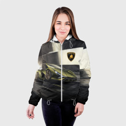 Женская куртка 3D Lamborghini - фото 2