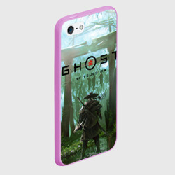 Чехол для iPhone 5/5S матовый Ghost of Tsushima - фото 2