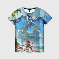 Женская футболка 3D Horizon Forbidden West