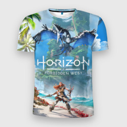 Мужская футболка 3D Slim Horizon Forbidden West