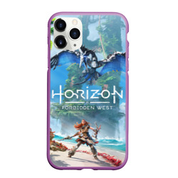 Чехол для iPhone 11 Pro Max матовый Horizon Forbidden West