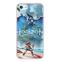 Чехол для iPhone 5/5S матовый Horizon Forbidden West