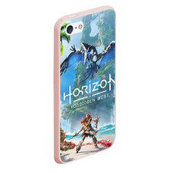 Чехол для iPhone 5/5S матовый Horizon Forbidden West - фото 2