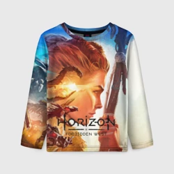 Детский лонгслив 3D Horizon Forbidden West