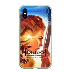 Чехол для iPhone XS Max матовый Horizon Forbidden West