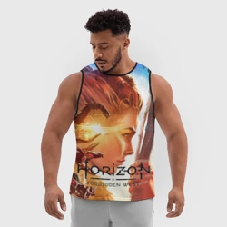 Мужская спортивная майка 3D Horizon Forbidden West - фото 2