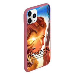 Чехол для iPhone 11 Pro Max матовый Horizon Forbidden West - фото 2