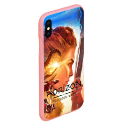 Чехол для iPhone XS Max матовый Horizon Forbidden West - фото 2