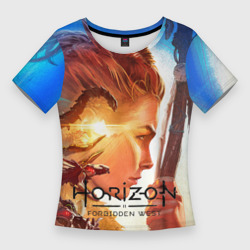 Женская футболка 3D Slim Horizon Forbidden West