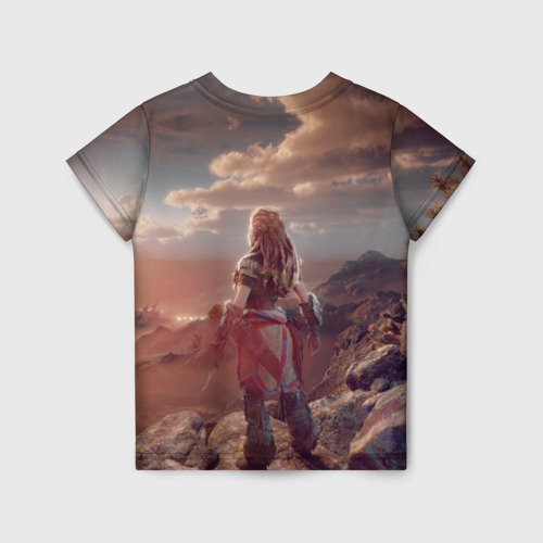 Детская футболка 3D Horizon Forbidden West, цвет 3D печать - фото 2