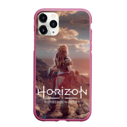 Чехол для iPhone 11 Pro Max матовый Horizon Forbidden West