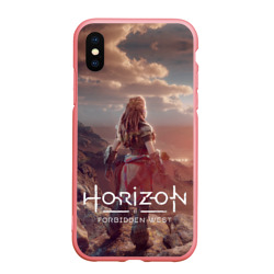 Чехол для iPhone XS Max матовый Horizon Forbidden West