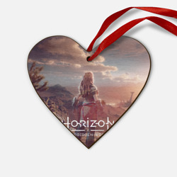 Деревянная игрушка Сердце Horizon Forbidden West