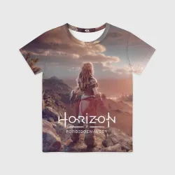 Детская футболка 3D Horizon Forbidden West