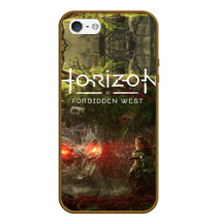 Чехол для iPhone 5/5S матовый Horizon Forbidden West