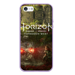 Чехол для iPhone 5/5S матовый Horizon Forbidden West