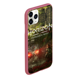 Чехол для iPhone 11 Pro Max матовый Horizon Forbidden West - фото 2