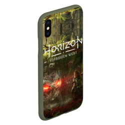 Чехол для iPhone XS Max матовый Horizon Forbidden West - фото 2