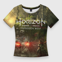 Женская футболка 3D Slim Horizon Forbidden West