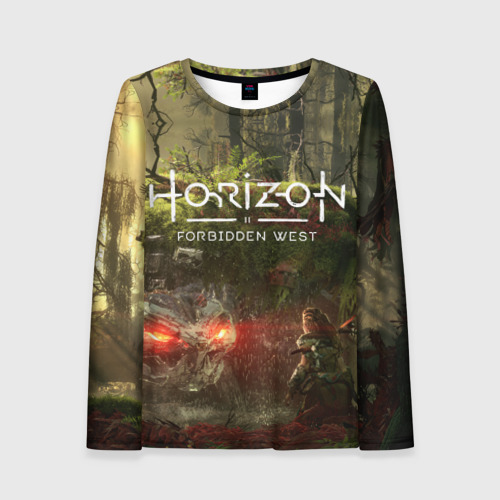 Женский лонгслив 3D Horizon Forbidden West, цвет 3D печать